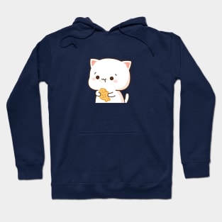 Cat with Biscuits Hoodie